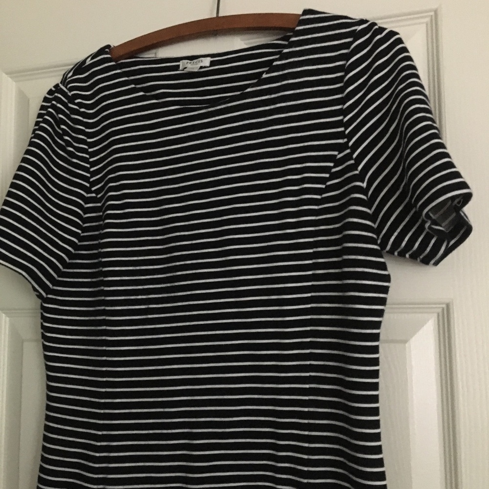 Precis French Breton-Style Striped Top